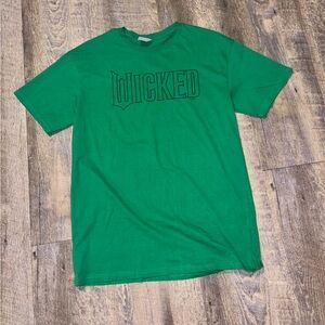 Wicked Men's Short Sleeve Crewneck T-Shirt - Green Large Tall